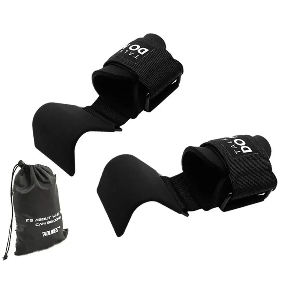 2 шт. крюк для поднятия веса рукоятка Наручные Ремни перчатки сила подъема