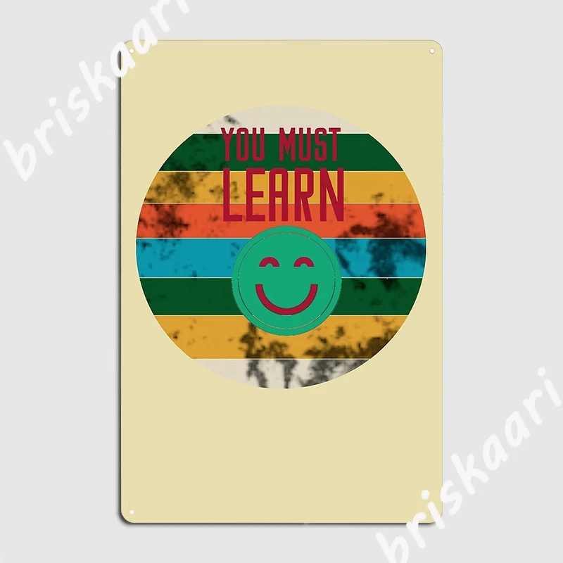 

You Must Learn Who Is Gold And Who Is Simply Metal Sign Classic pub Garage Garage Decoration Wall Cave Tin sign Poster