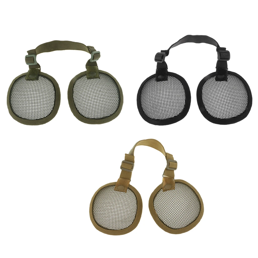 Тактические стальные сетчатые наушники защитный шлем аксессуары для стрельбы