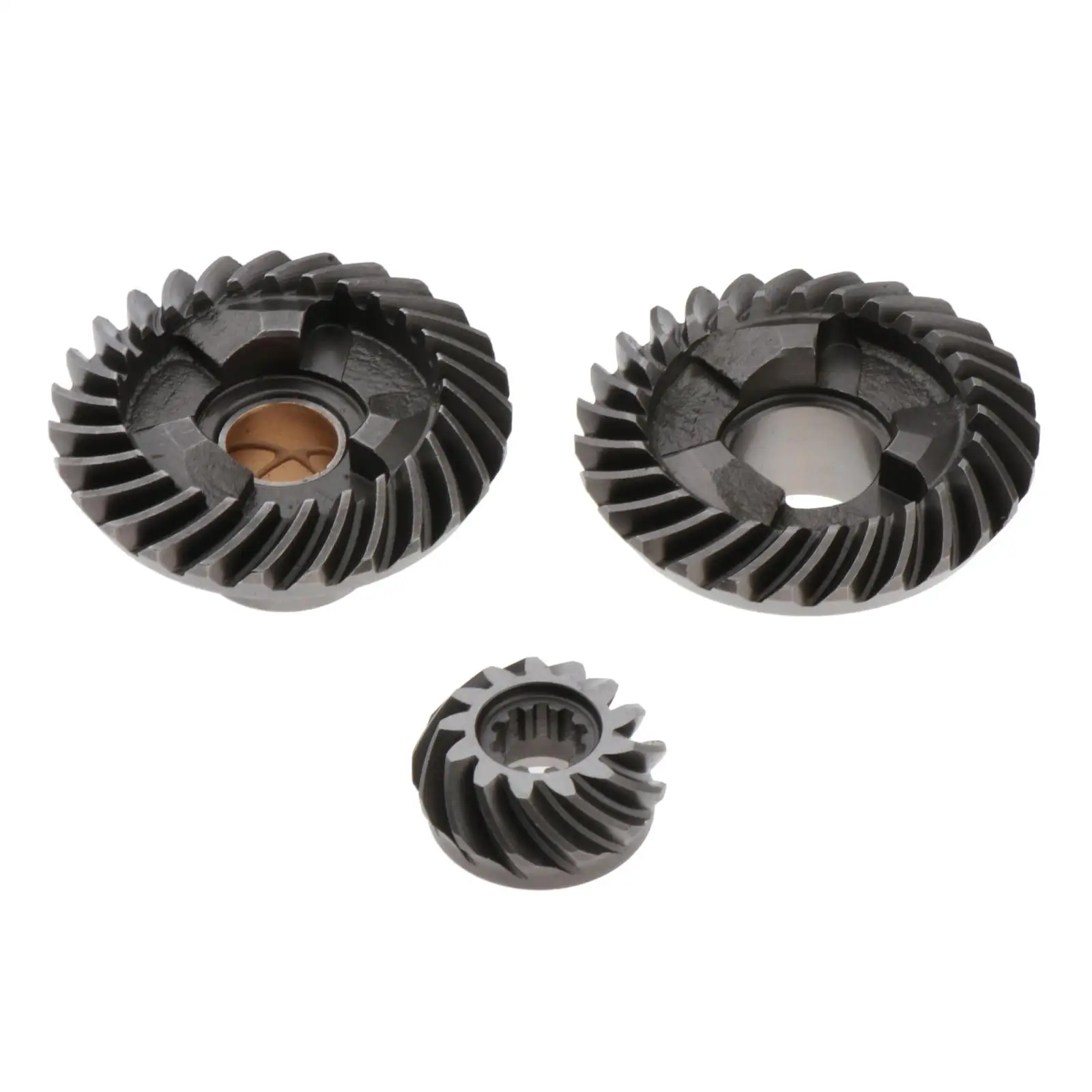 

Gears for Yamaha Outboards 2 stroke 9.9FM Forward 6E7-45560-01 Pinion 63V-45551-00 Reverse 6E7-45571-00