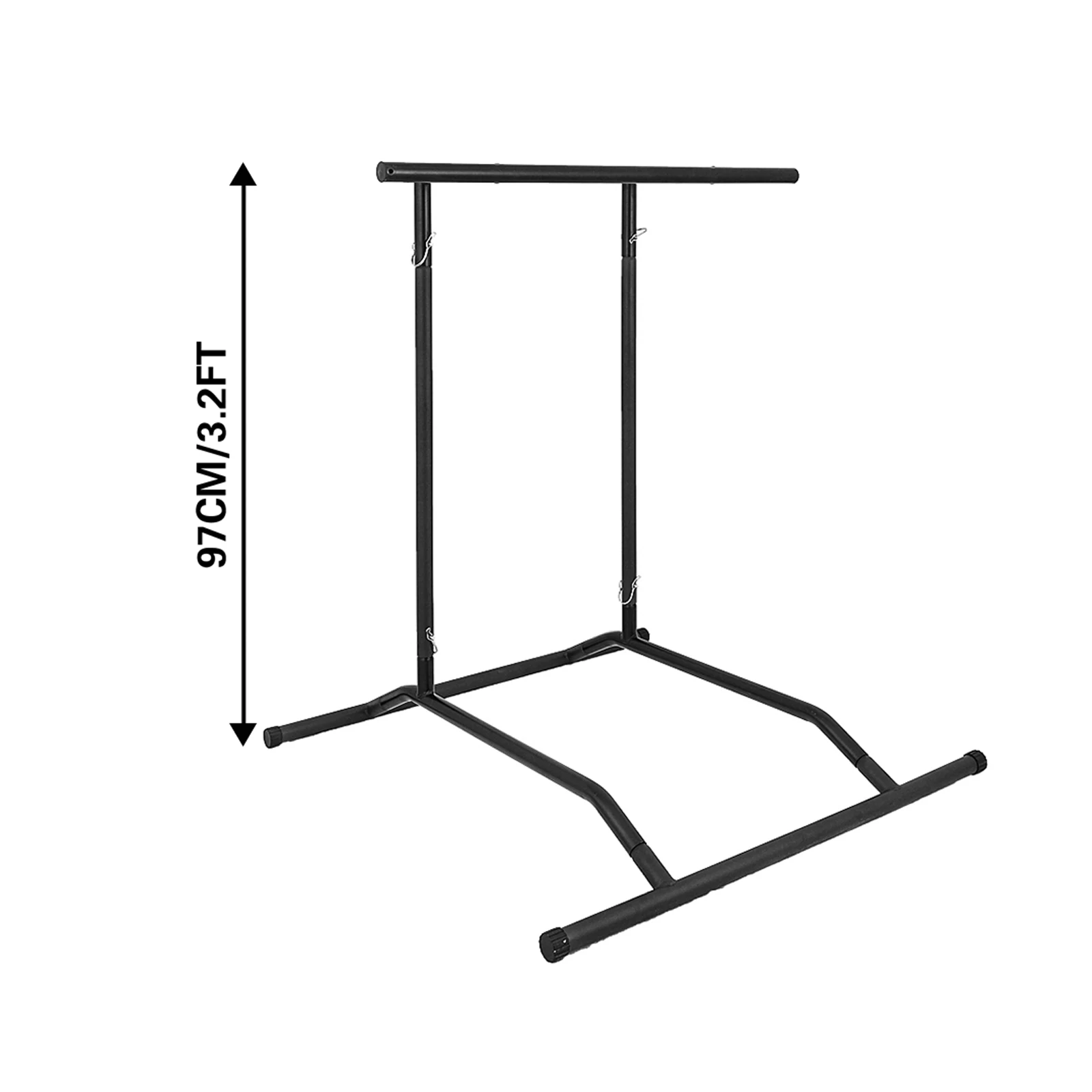 

Freestanding, Portable Pull Up Bar & Dip Station - Multi-functional