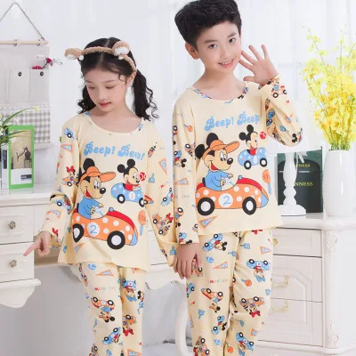 Дисней Микки Маус Сезон весна осень Для мальчиков и девочек с длинным рукавом