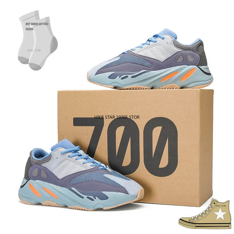 

2021 New Summer Couple 700 Men's Shoes Breathable Casual Sports Shoes Women's Increased Yeezye Shoes Sports Men Running Shoes