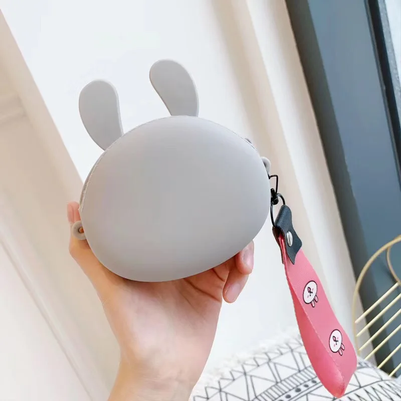 Кролик Джуди из зверополиса Hopps силиконовый кошелек для монет каваи клатч