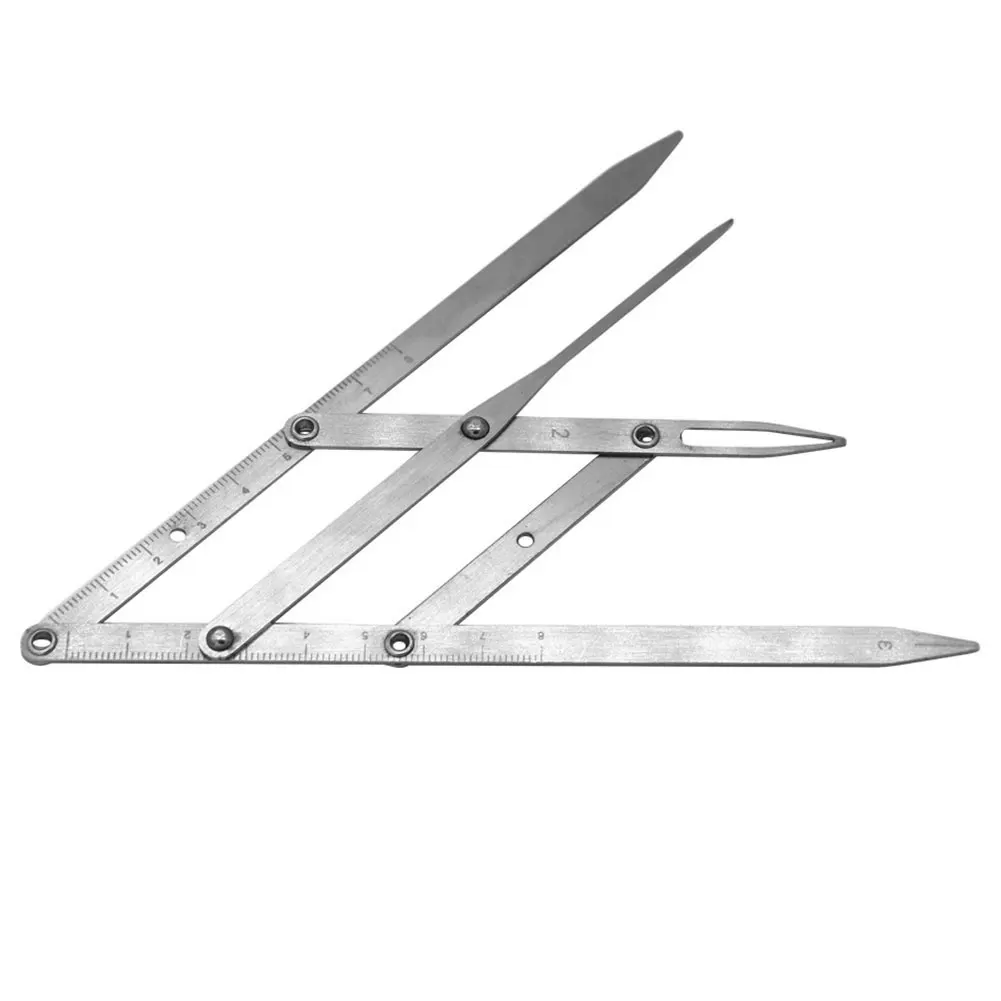 Инструмент для макияжа штангенциркуль трафарет многоразовые бровей линейка