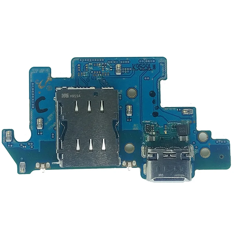 Оригинальная USB плата для Samsung A80 зарядный порт galaxy A805 A805F зарядки гибкий кабель PCB