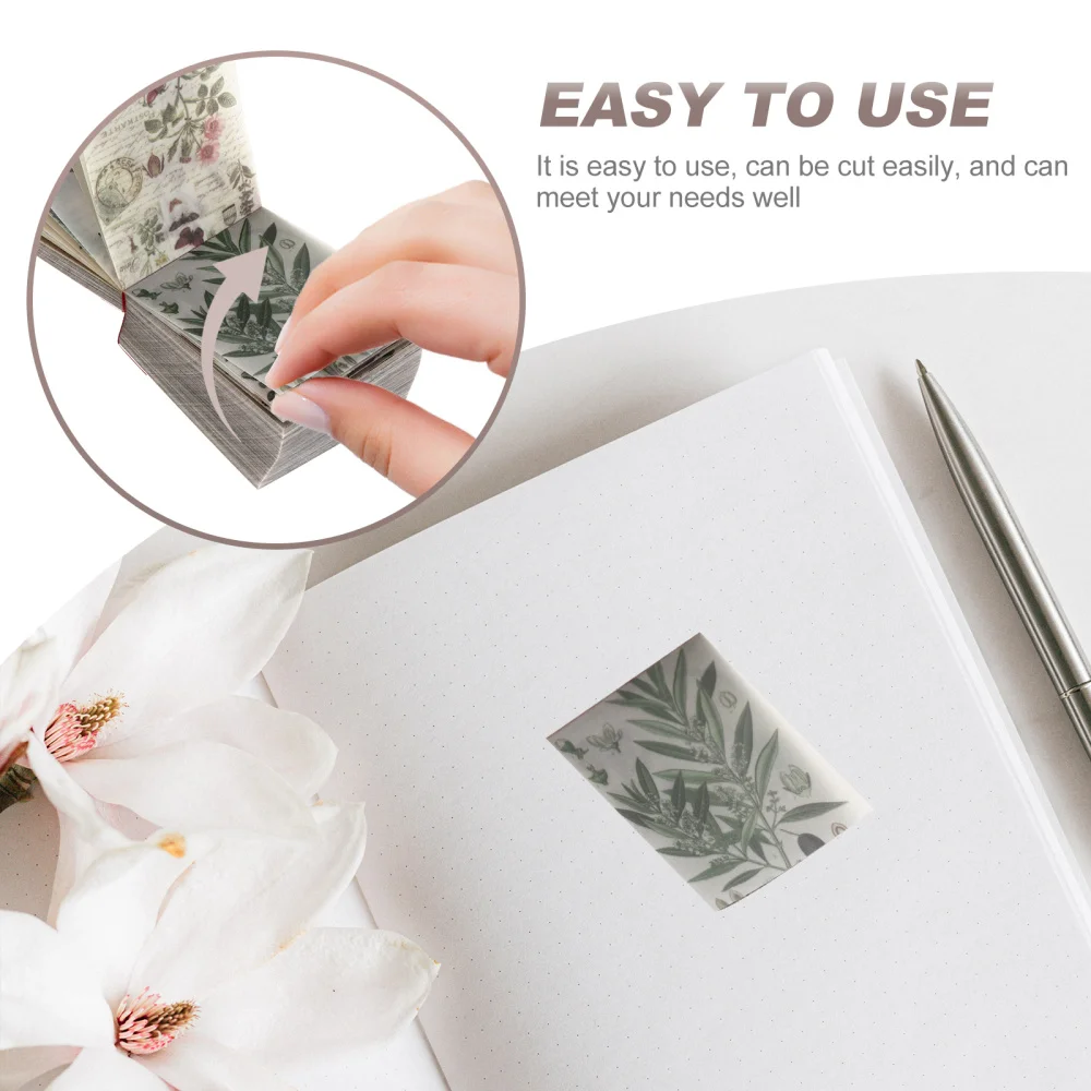 

1 Set Journal DIY Material Hand Account Ornament Retro Decorative Craft Paper