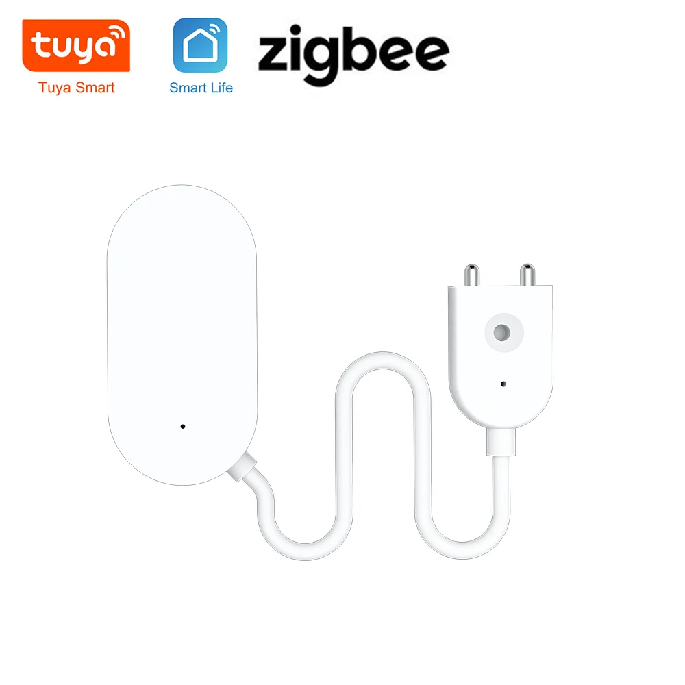 Датчик утечки воды Tuya Zigbee датчик для умного дома | Электроника