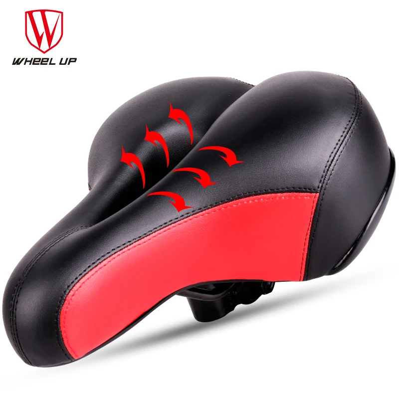 Высокоотражающее дышащее велосипедное седло высокая эластичность амортизация