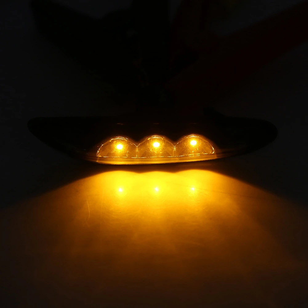 

12V Smoke LED Side Marker Light Flowing Water Indicator Turn Signal Lights For BMW E82 E88 E46 E60 E61 E90 E91 E92 E93 Smoke