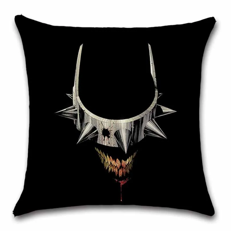 Чехол для подушки с рисунком Бэтмена человека смеха Джокера украшение дома
