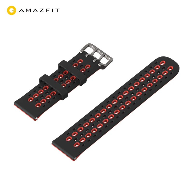 Оригинальный ремешок для часов Xiaomi Huami 22 мм (ширина) силиконовый браслет Amazfit GTR(47