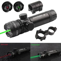 hunting tactical redgreen dot laser sight adjustable switch 532nm mount laser pointer rifle gun scope with point lazer