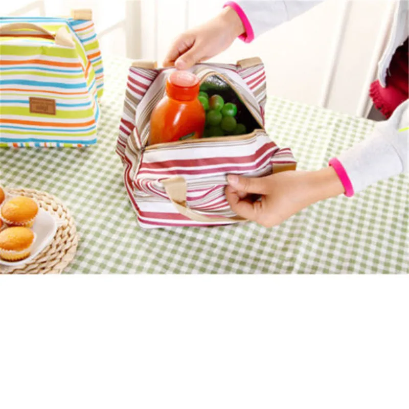 Новейшая сумка для ланча женщин и мужчин Термоизолированный Ланч-бокс тоут