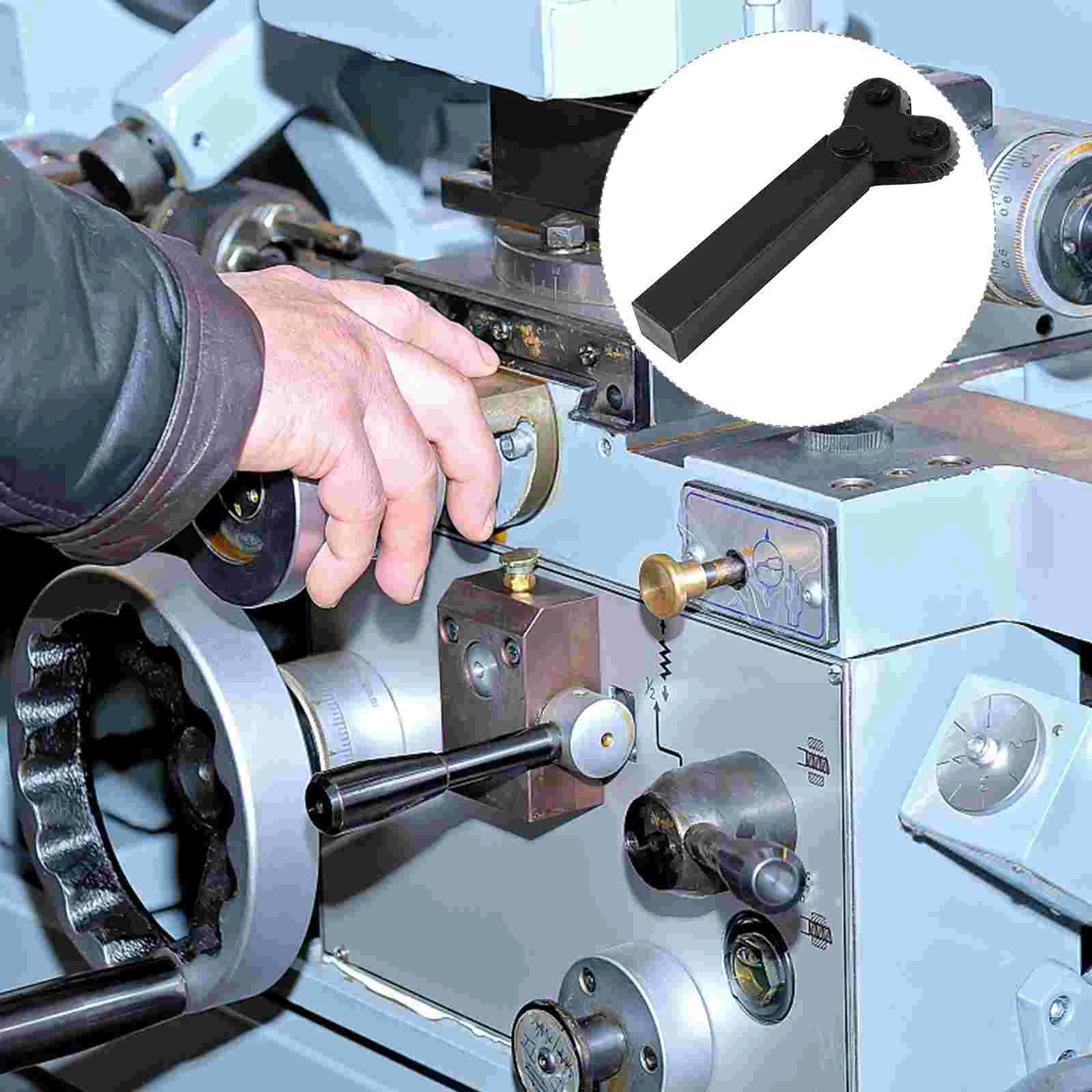 

Practical Pivot Head Knurling Tool Knurls for Lathe Tool Holder