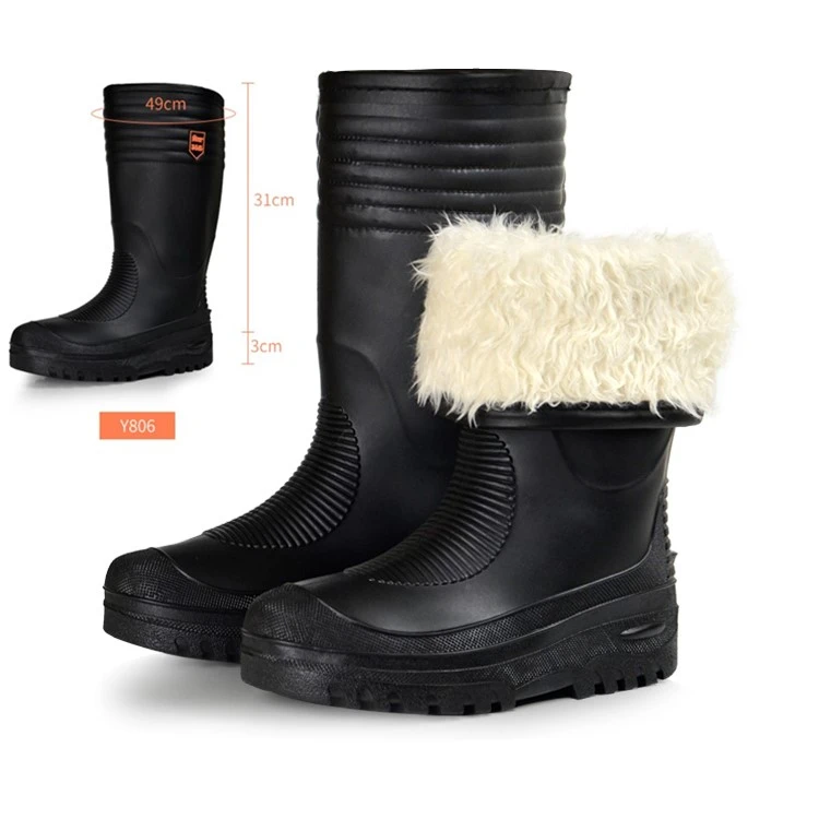 Водонепроницаемые высокие сапоги для рыбалки Нескользящая обувь из мягкой