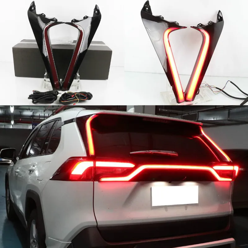 Задний светодиодный стоп-светильник для Toyota RAV4 2019 2020 5-й поворотный фонарь