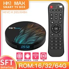 HK1 Max Android 9,0 смарт-приставка для ТВ 4 Гб Оперативная память 64 Гб Smart TV 2,4G5G Wi-Fi BT 4,0 RK 4 ядра, 4K, 1080P приставка для ТВ android vs x96 h96