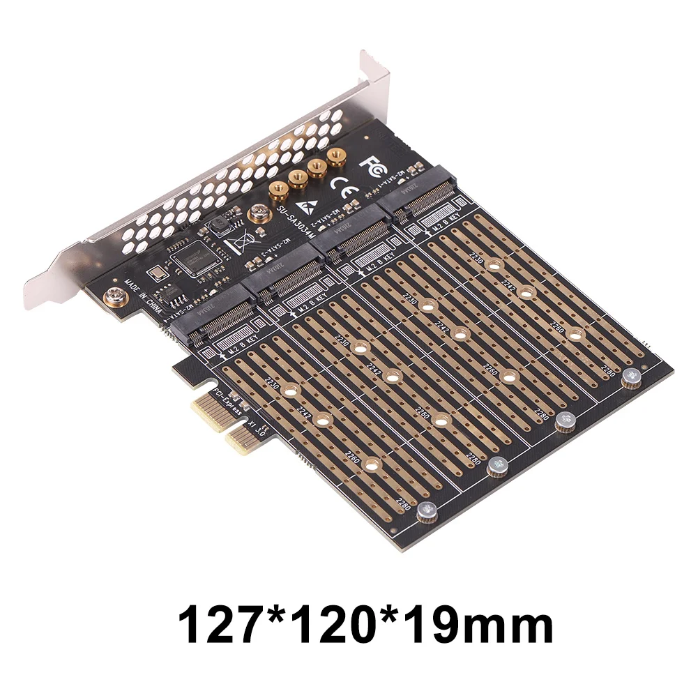 Адаптер NVME M.2-PCI-E 1x для M-Key NVME/B-Key | Компьютеры и офис