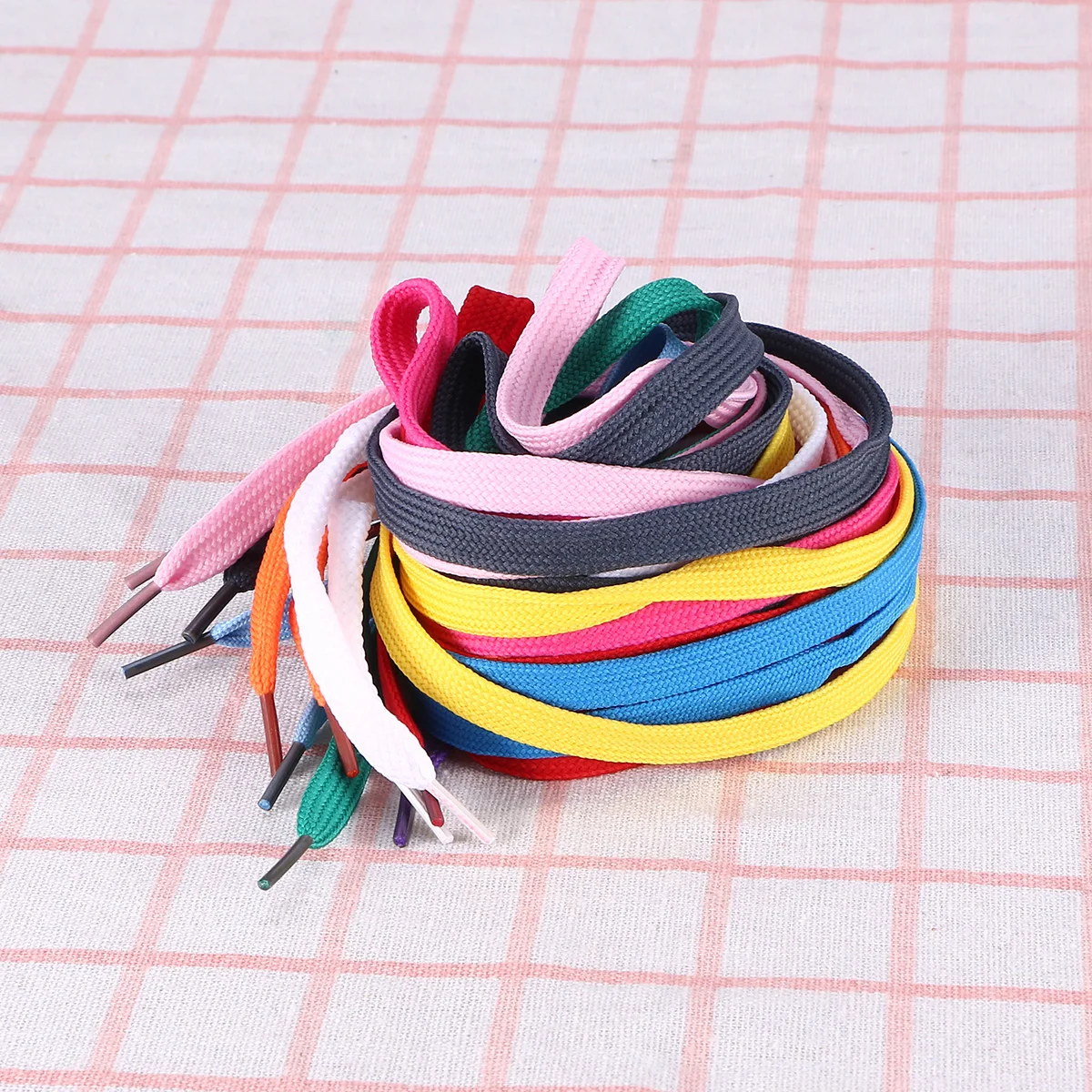 

12 Pairs Replacement Flat Shoelaces Shoe Laces Strings For Sports Shoes /Boots /Sneakers /Skates Assorted Colors Shoe Strings