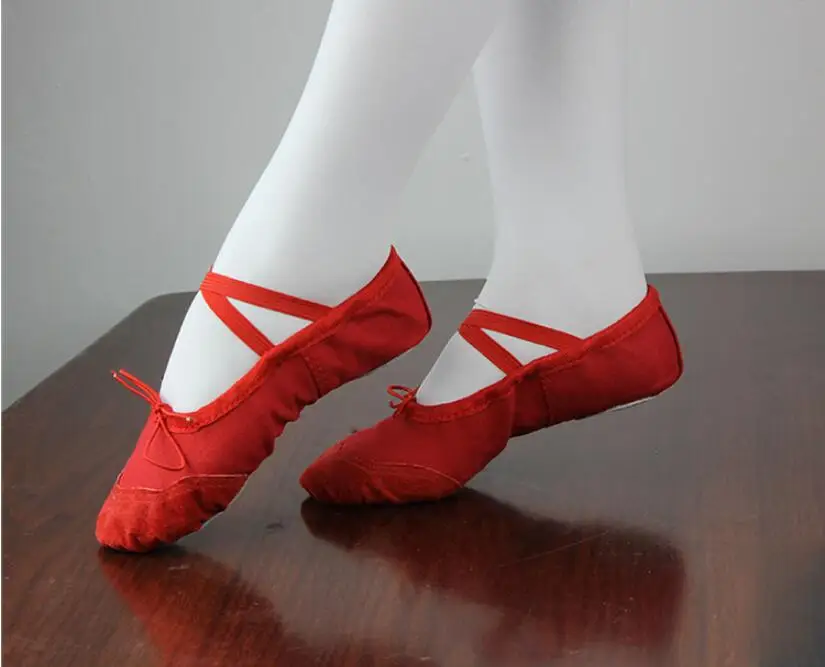 Size22 ~ 44 Ритмическая гимнастика обувь для девочек мягкие танцевальные туфли