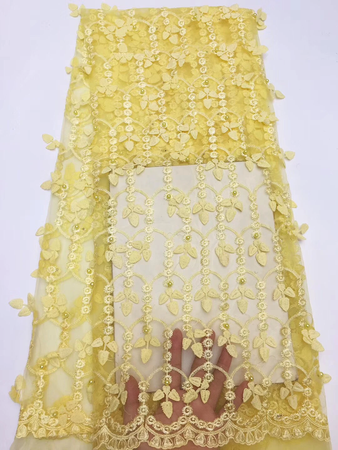 Розовый кружевной ткани 2020 высокое качество кружева Материал нигерийское