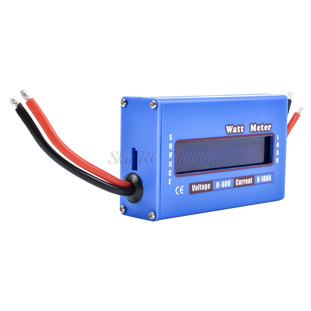 Ваттметр цифровой высокоточный 60 в 100 А