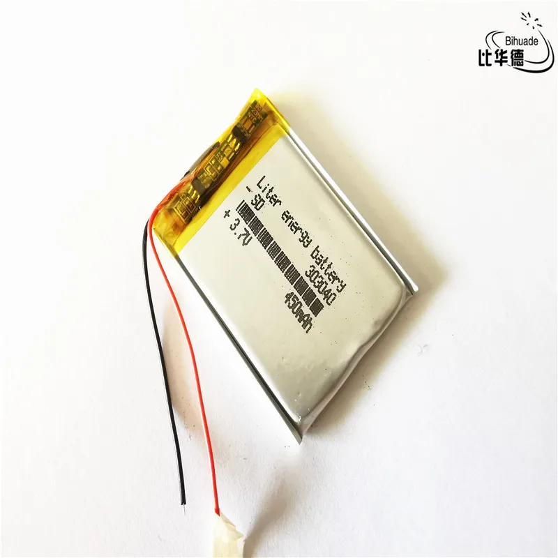 MP3, MP4 gps тонкий маленький игрушечный аккумулятор 303040 полимерная аккумуляторная батарея 450mah литий-ионные батареи