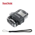 Sandisk оригинальный sdd3 экстремально высокая скорость 150 мс двойной OTG USB флэш-накопитель 64 Гб 128 ГБ 32 ГБ 16 ГБ флеш-накопитель USB3.0 Флешка Подлинная