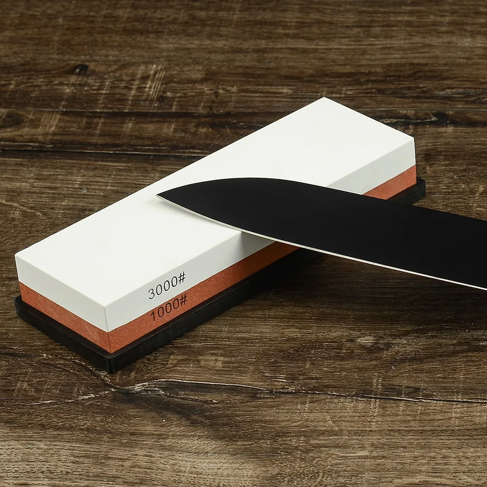 Точильный камень для ножей ножниц точильный 1000/3000 Грит двухсторонний