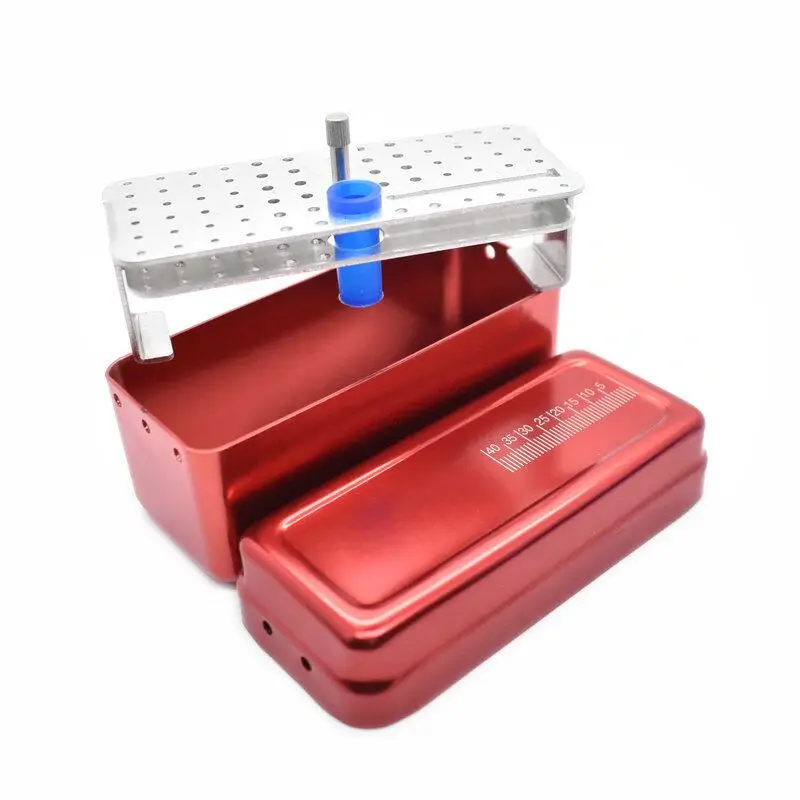 1 шт. алюминиевый стерилизатор для стоматологических инструментов 72 Отверстия |