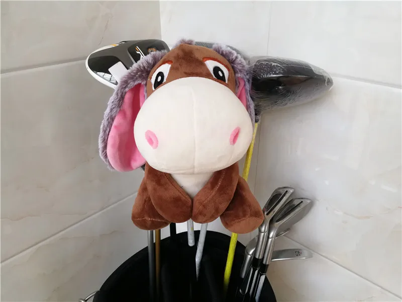 Чехол для головы Ослика плюшевый головной убор с большими ушами милые животные