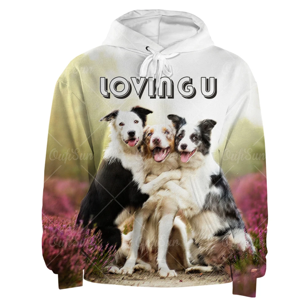 

Kawaii Dogs 3D Printed Autumn Hoodies Men Women Cute Animal Pattern Casual Hooded Pullover Oversized Sweatshirt Unisex 4XL