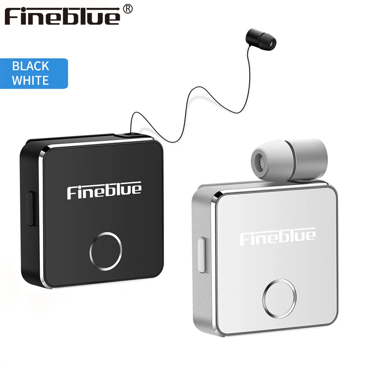 Новые Fineblue F1 клип в деловом стиле беспроводная Bluetooth гарнитура виброзвонок HD