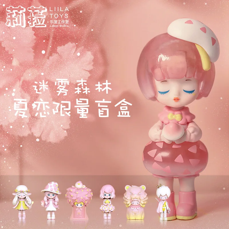 

Blind Random Box Toys Liila Misty Forest Cherry Blossoms Figure Bag Surprise Anime Figurine Doll For Gift Collection 6Pcs/Set