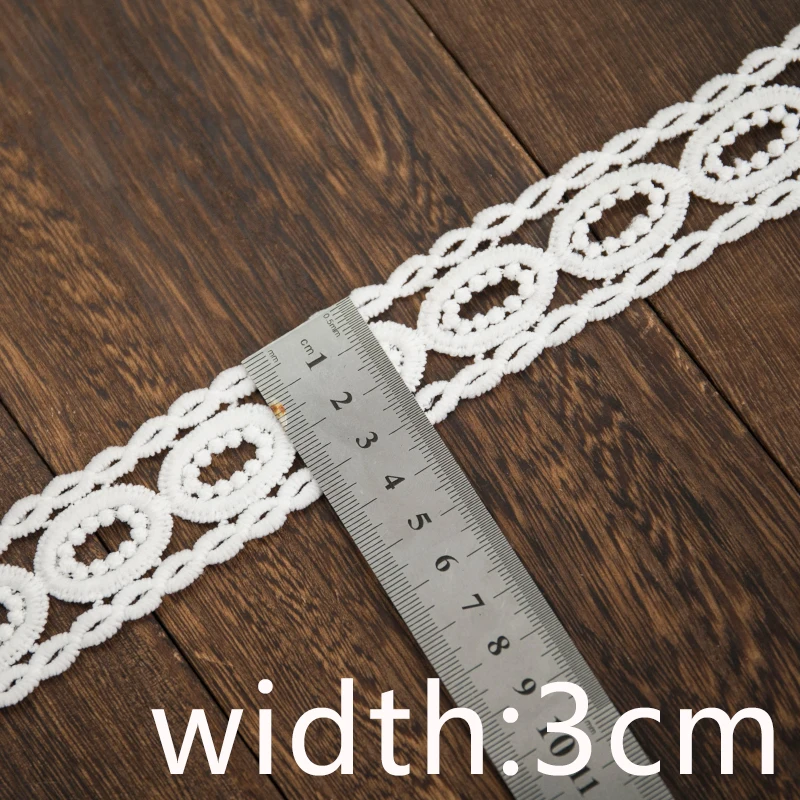 С кружевными лентами для поделок 5 ярдов 3 см в ширину 2020 высокого качества