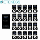 Беспроводной гид-система Retekess T130 1 передатчик + 20 приемников для экскурсионных заводских тренировок, музейных встреч, церковного перевода