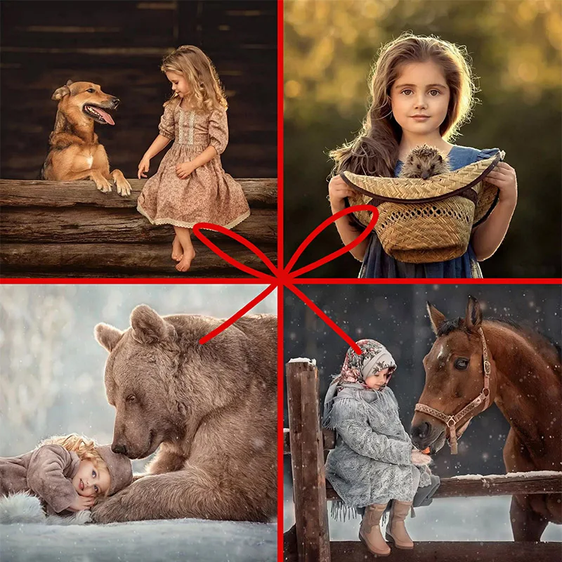 

Diamond Painting 5D Diamonds DIY Animal and Kids Cross Stitch Full Drill Embroidery Colorful Handmade Home Room Wall Decor