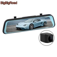 bigbigroad car dvr dash camera ips stream rearview mirror video recorder for great wall wingle 5 6 7 c30 c20r c50 m2 m4 v80
