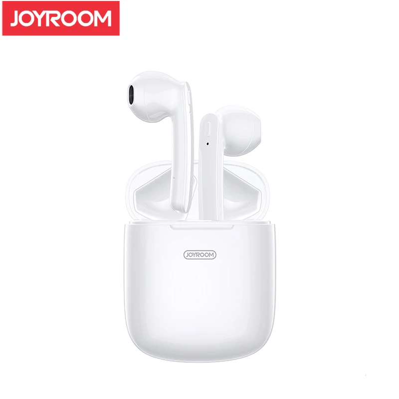 JOYROOM T04S Bluetooth V5.0 наушники настоящие беспроводные 6D стерео динамик с 500 мАч