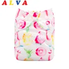 Тканевые подгузники ALVABABY, детские подгузники из экологически чистой ткани с вставкой из микрофибры, 1 шт., 2020