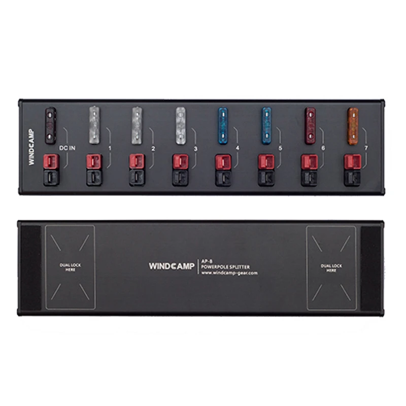 Lusya Новый WINDCAMP HAm Радио AP-8 разветвитель Powerpole 8-канальный сетевой видеорегистратор