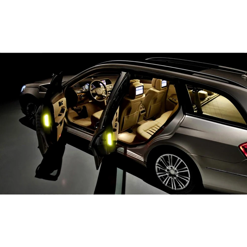 Универсальная автомобильная светоотражающая лента 4 шт./компл. Предупреждение