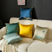 high precision cushion cover new chinese embroidery abstract cloud sofa decorative pillows home hotel bedroom bed pillowcase