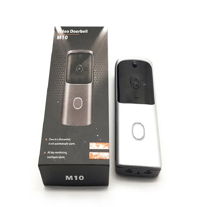 

10Pcs/Lot HD 720P Intelligent Wifi Video Doorbell Infrared Night Vision Camera Visual Intercome Phone Monitoring Cameras