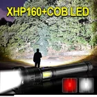 Высокая мощность XHP160 светодиодный вспышка светильник 18650 xhp100 велосипеда Фонари xhp90 тактический фонарик USB перезаряжаемая ручная лампа светильник