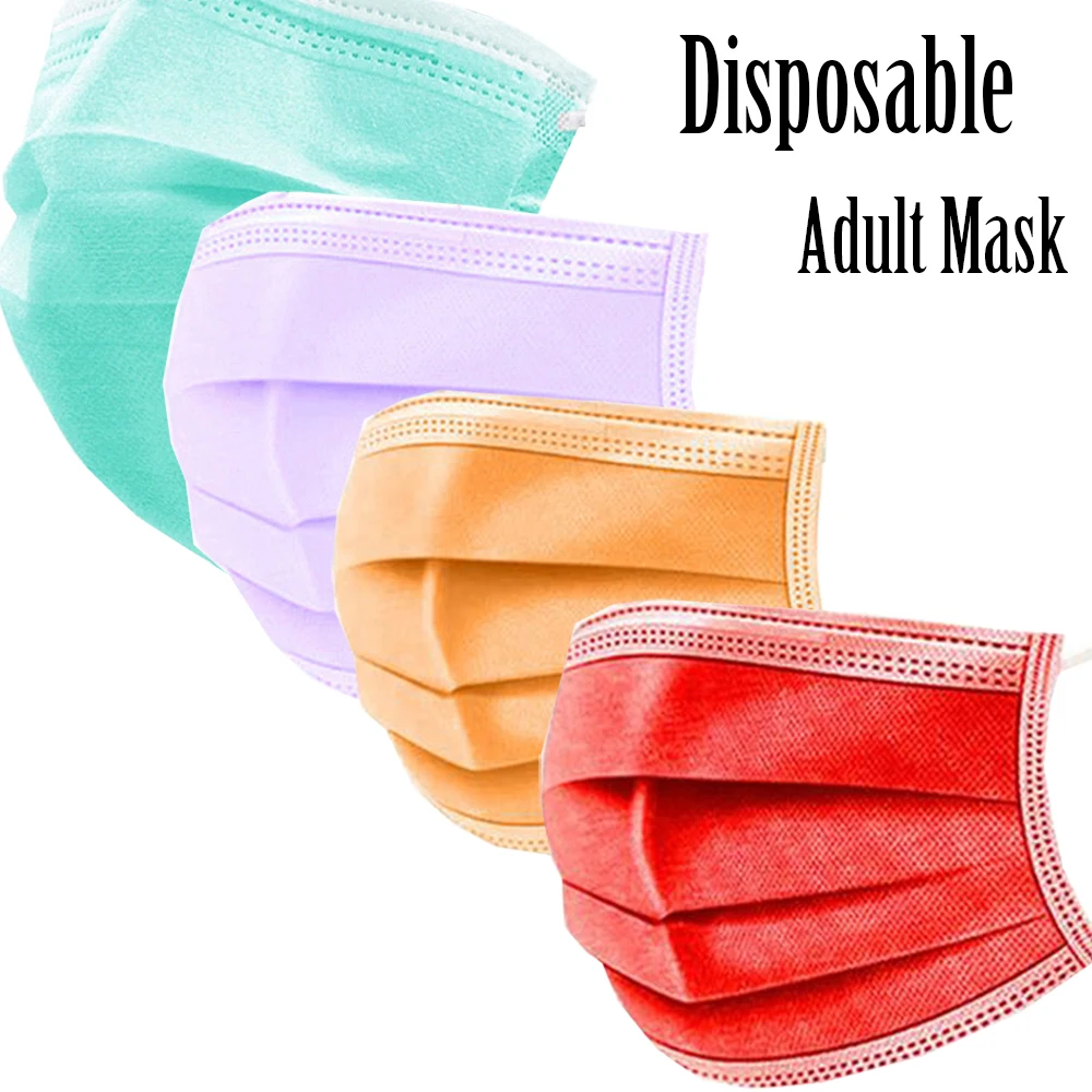 

Маска одноразовая трехслойная с фильтром, фильтрационная, не разворачивается, дышащая, защитная