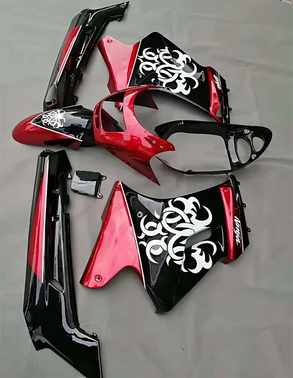 Ninja ZZR250 90-07 обтекатель кузова Cowling Frame крышка бака боковая панель брызговик крыло комплект для Kawasaki ZZ-R ZZR 250 1990-2007