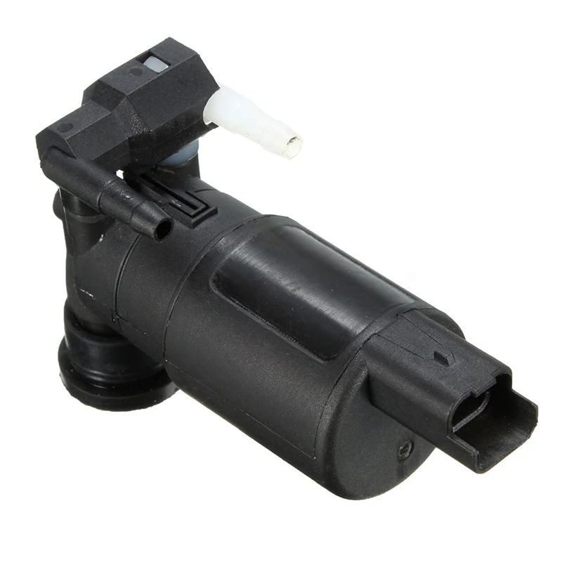 2 контактный лобовое стекло Стекло воды двойной выход насос омывателя для Peugeot 307