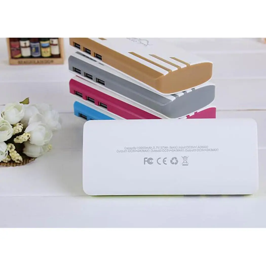 Внешний аккумулятор на 20000 мА · ч с 3 USB портами и ЖК дисплеем|Внешние аккумуляторы|